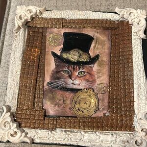 Handcrafted decoupage art